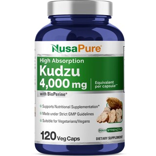 Foto 1 | Suplemento Nusapure Kudzu Root 20:1 Extract 200 Mg X 120 Cápsulas - Venta Internacional.