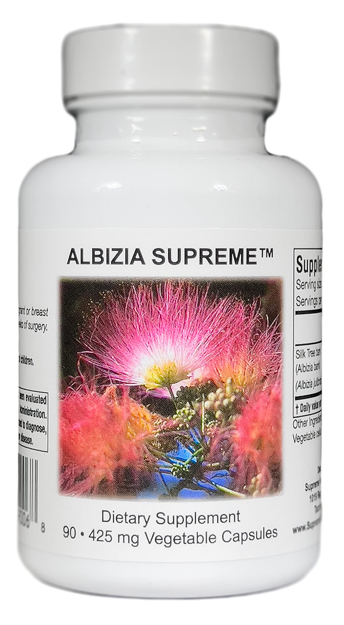Foto 2 pulgar | Supreme Nutrition Albizia Supreme 90 Cápsulas Vegetarianas - Venta Internacional.