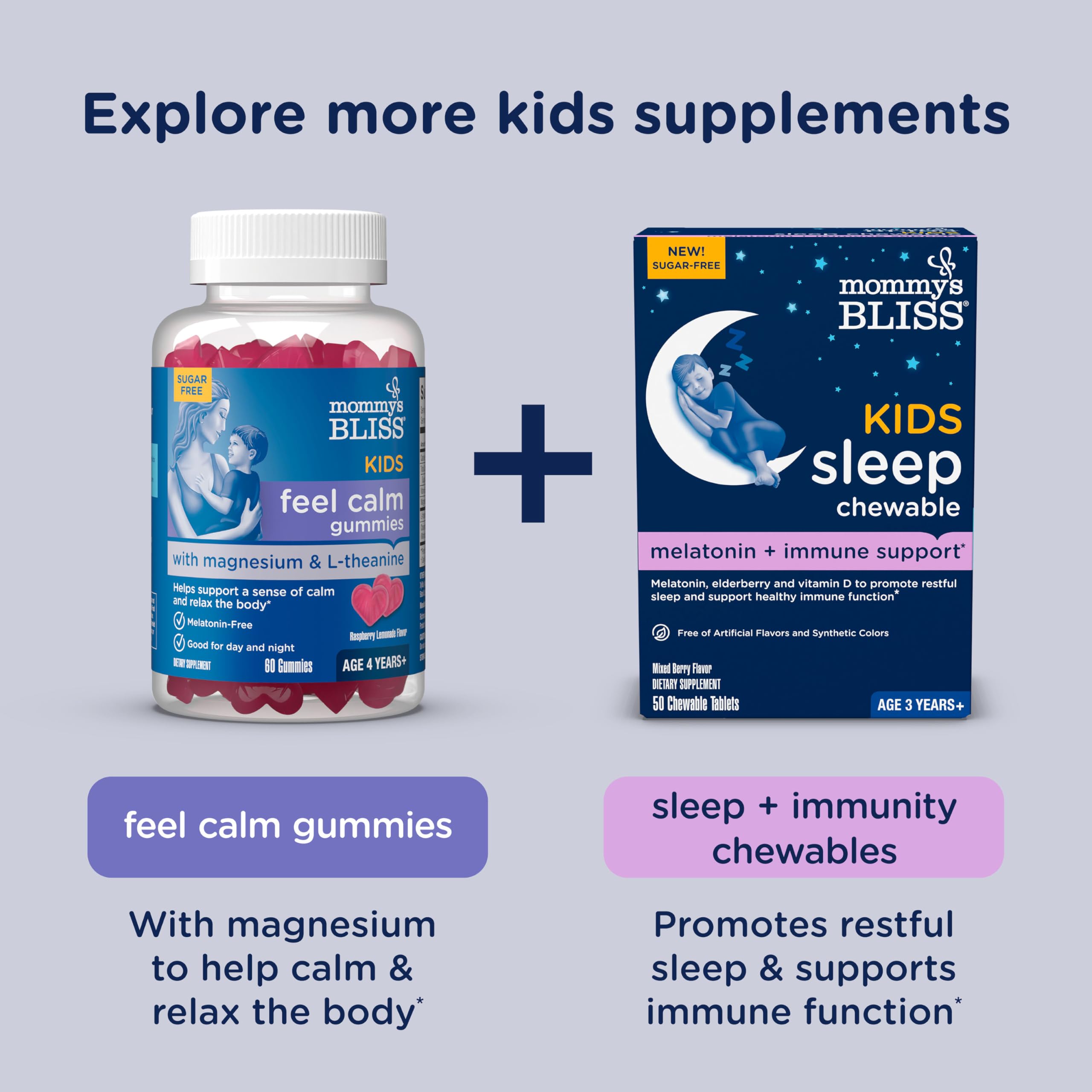 Foto 8 pulgar | Gominolas Para Dormir Mommy's Bliss Kids Melatonina Fresa 100 - Venta Internacional.