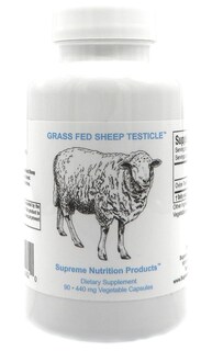 Foto 1 | Testículo De Oveja Supreme Nutrition 90 Cápsulas 100% Alimentadas Con Pasto - Venta Internacional.