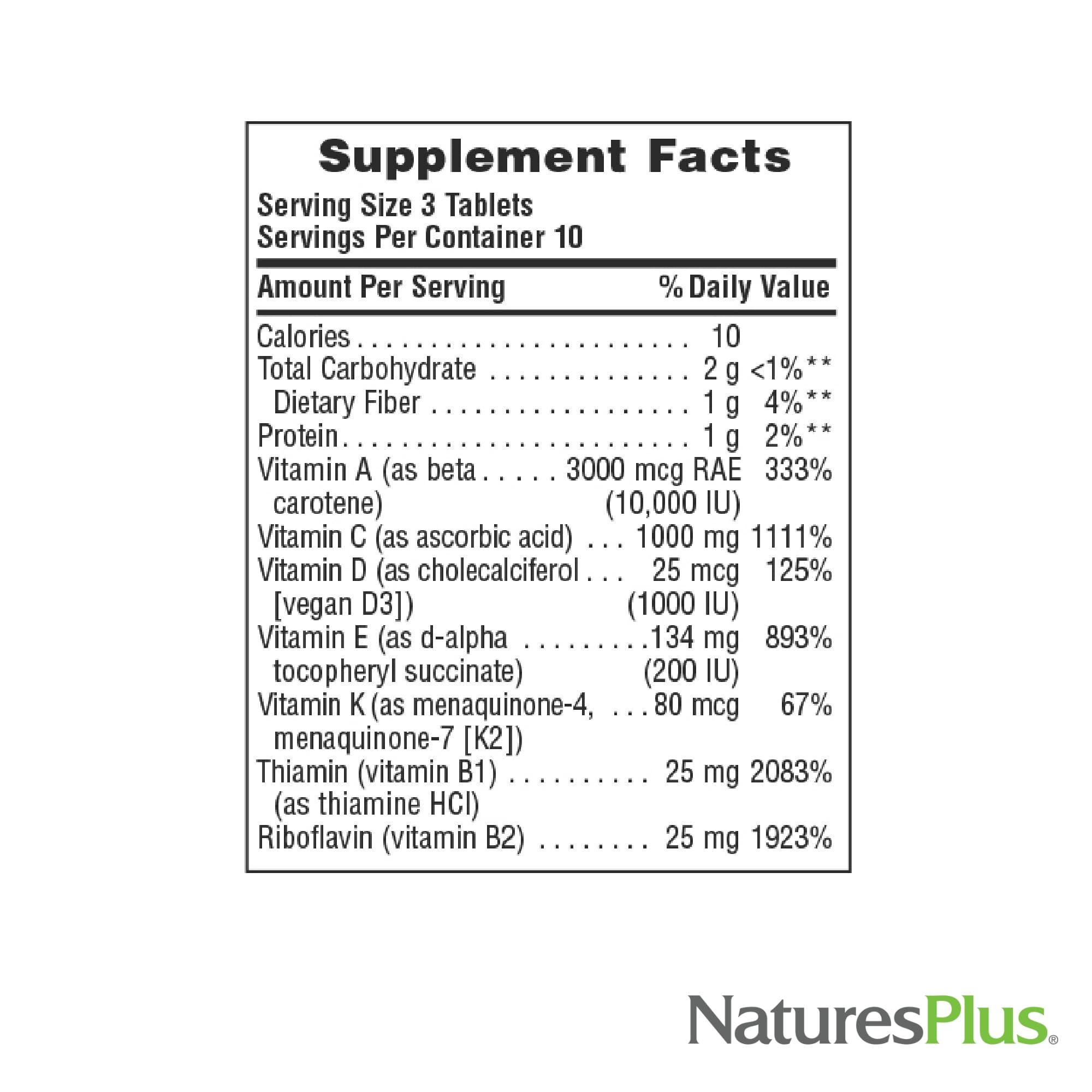 Foto 6 pulgar | Suplemento Naturesplus Source Of Life 30 Comprimidos - Venta Internacional.