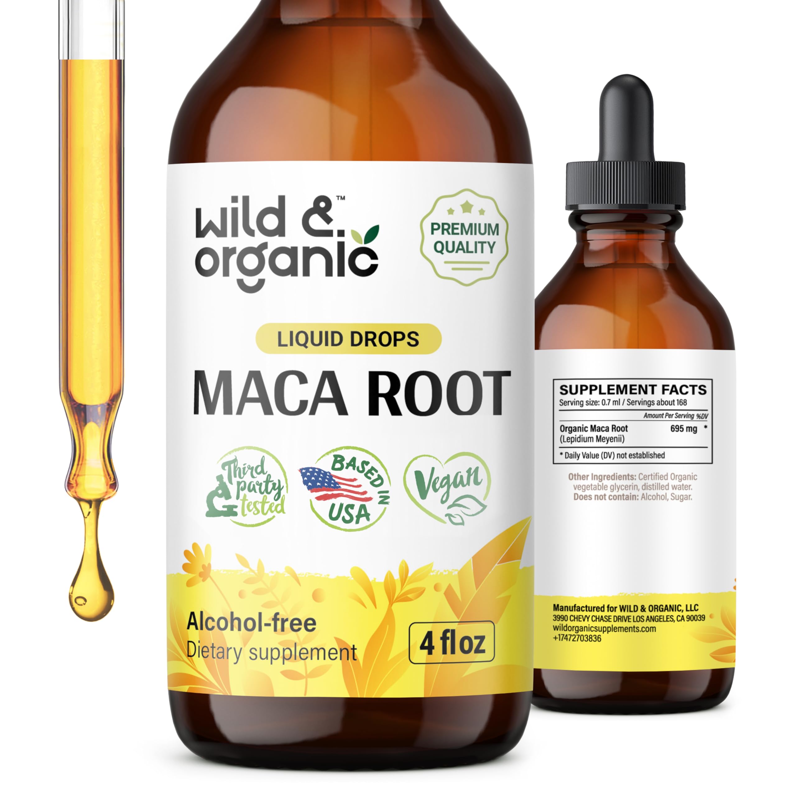 Foto 2 pulgar | Suplemento Líquido De Raíz De Maca Salvaje Y Orgánico De 120 Ml Para Hombres Y Mujeres - Venta Internacional.