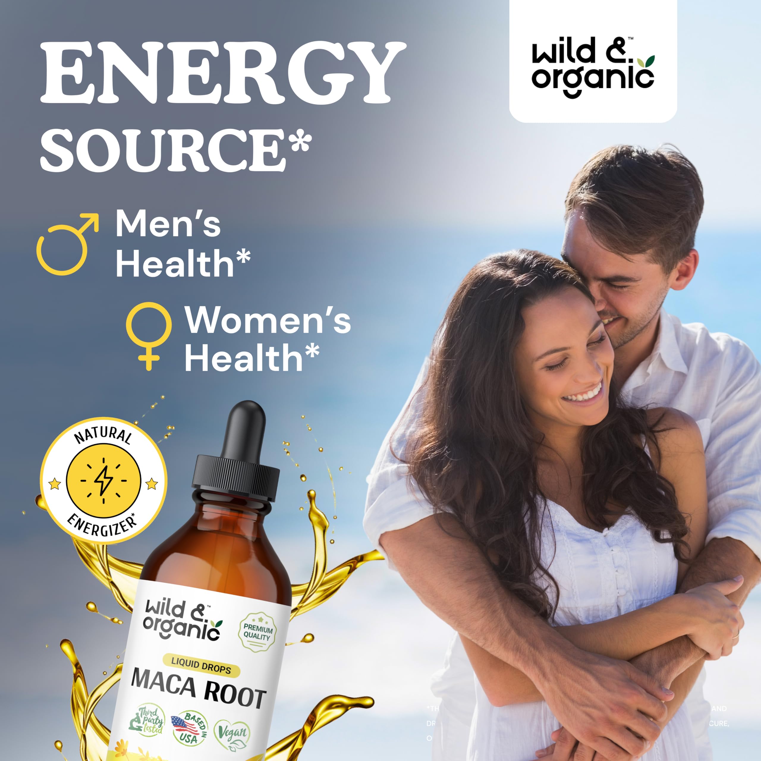 Foto 3 pulgar | Suplemento Líquido De Raíz De Maca Salvaje Y Orgánico De 120 Ml Para Hombres Y Mujeres - Venta Internacional.