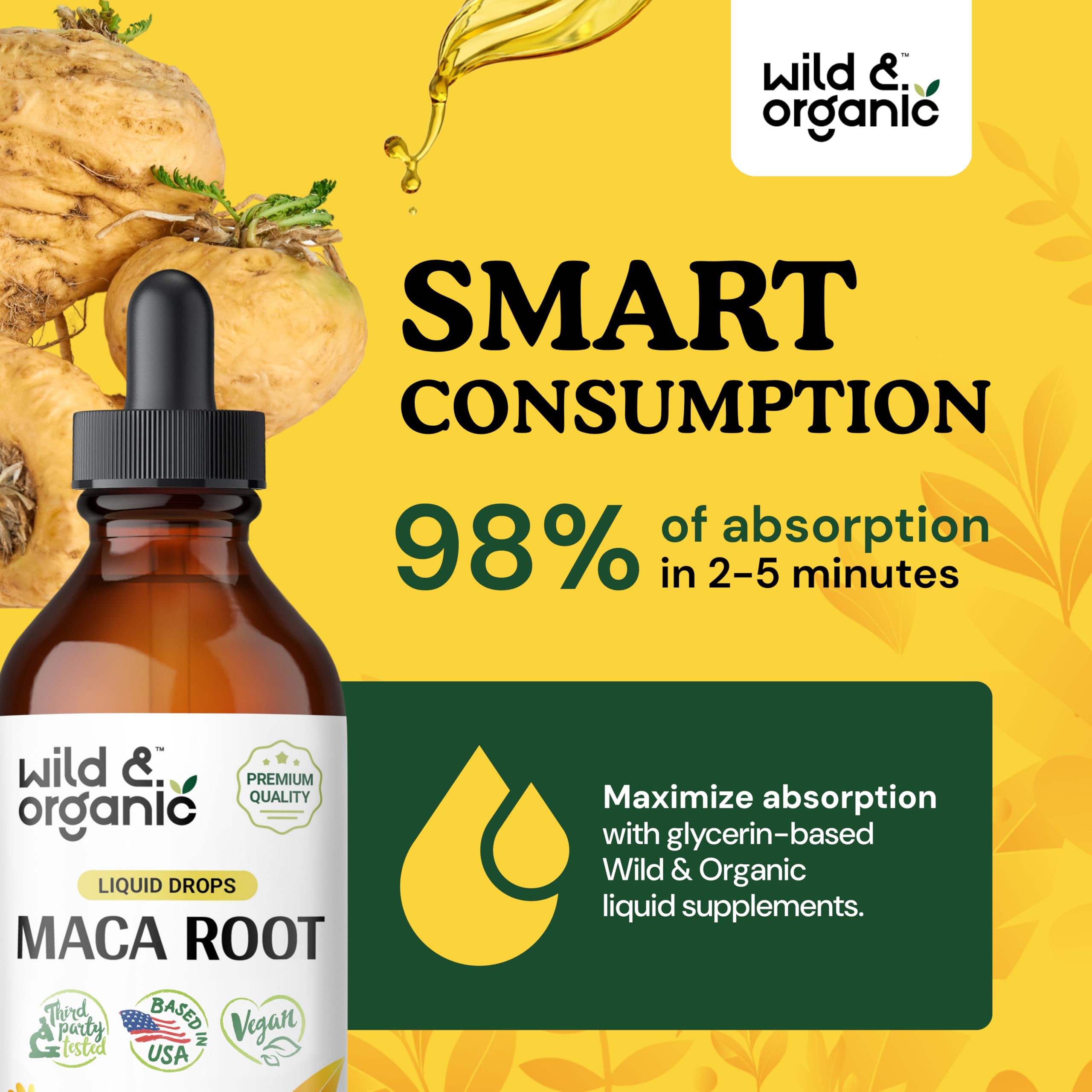 Foto 5 pulgar | Suplemento Líquido De Raíz De Maca Salvaje Y Orgánico De 120 Ml Para Hombres Y Mujeres - Venta Internacional.