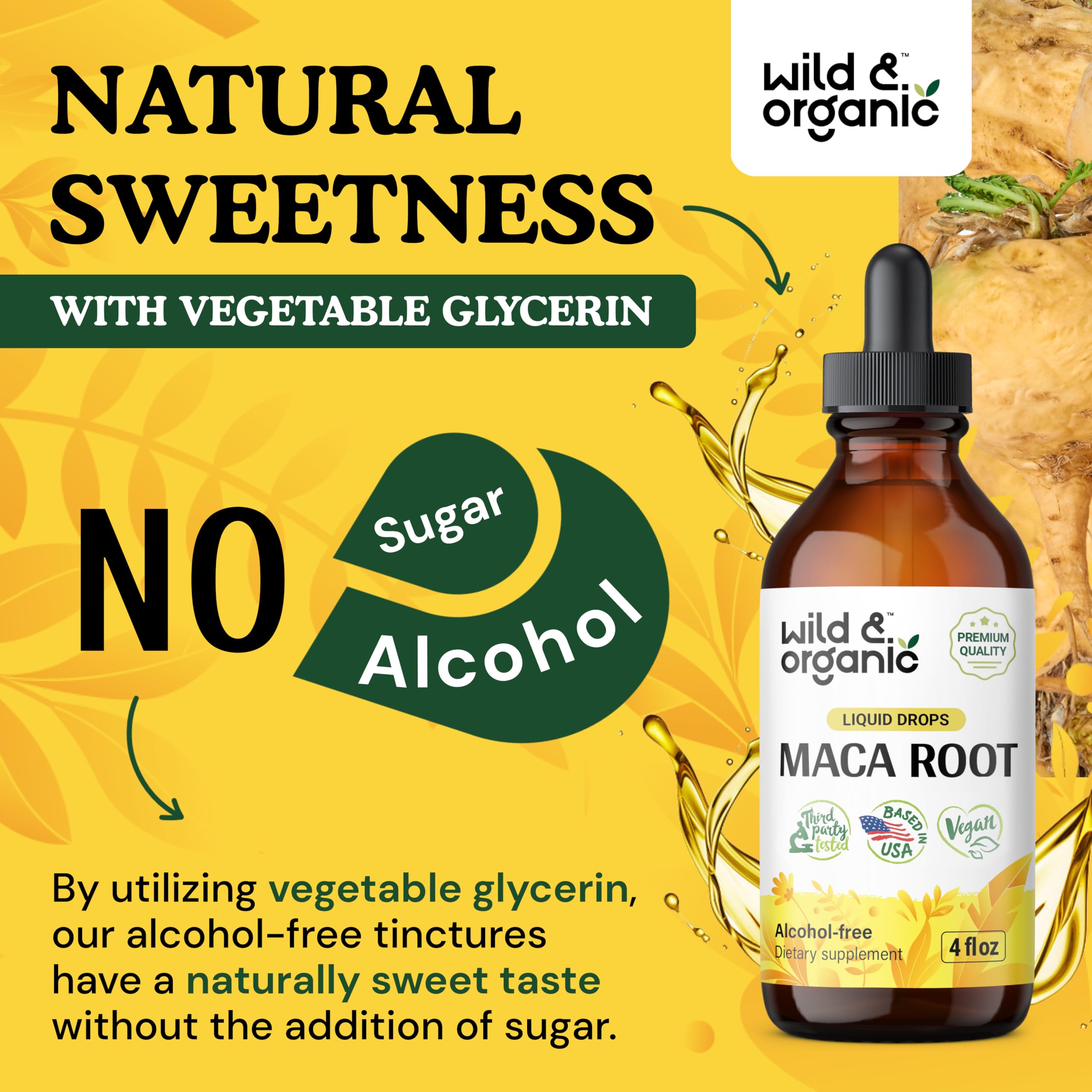 Foto 7 pulgar | Suplemento Líquido De Raíz De Maca Salvaje Y Orgánico De 120 Ml Para Hombres Y Mujeres - Venta Internacional.