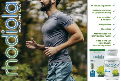 Foto 3 | Suplemento Vh Nutrition Rhodiola Rhodiola Rosea 3% Salidrosides - Venta Internacional.