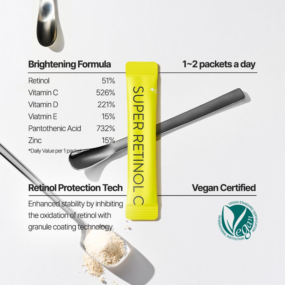 Foto 4 pulgar | Suplemento Para El Cuidado De La Piel Vitalbeautie Super Retinolc Vegan - Venta Internacional.