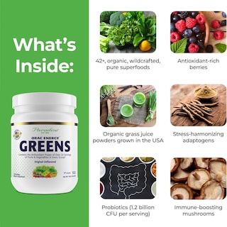 Foto 3 | Suplemento Orac Energy Greens De Paradise Herbs En Polvo, 15 Porciones - Venta Internacional.