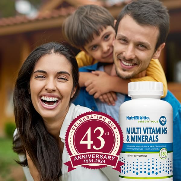 Foto 5 pulgar | Suplemento Nutribiotic Multivitaminas Y Minerales 180 Cápsulas - Venta Internacional.