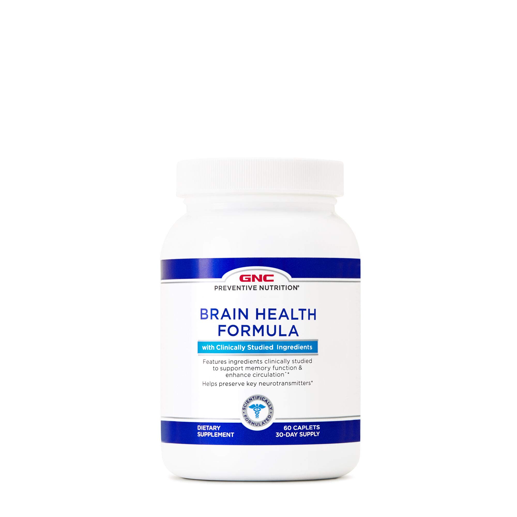 Foto 4 pulgar | Suplemento Gnc Preventive Nutrition Brain Health 60 Comprimidos - Venta Internacional.