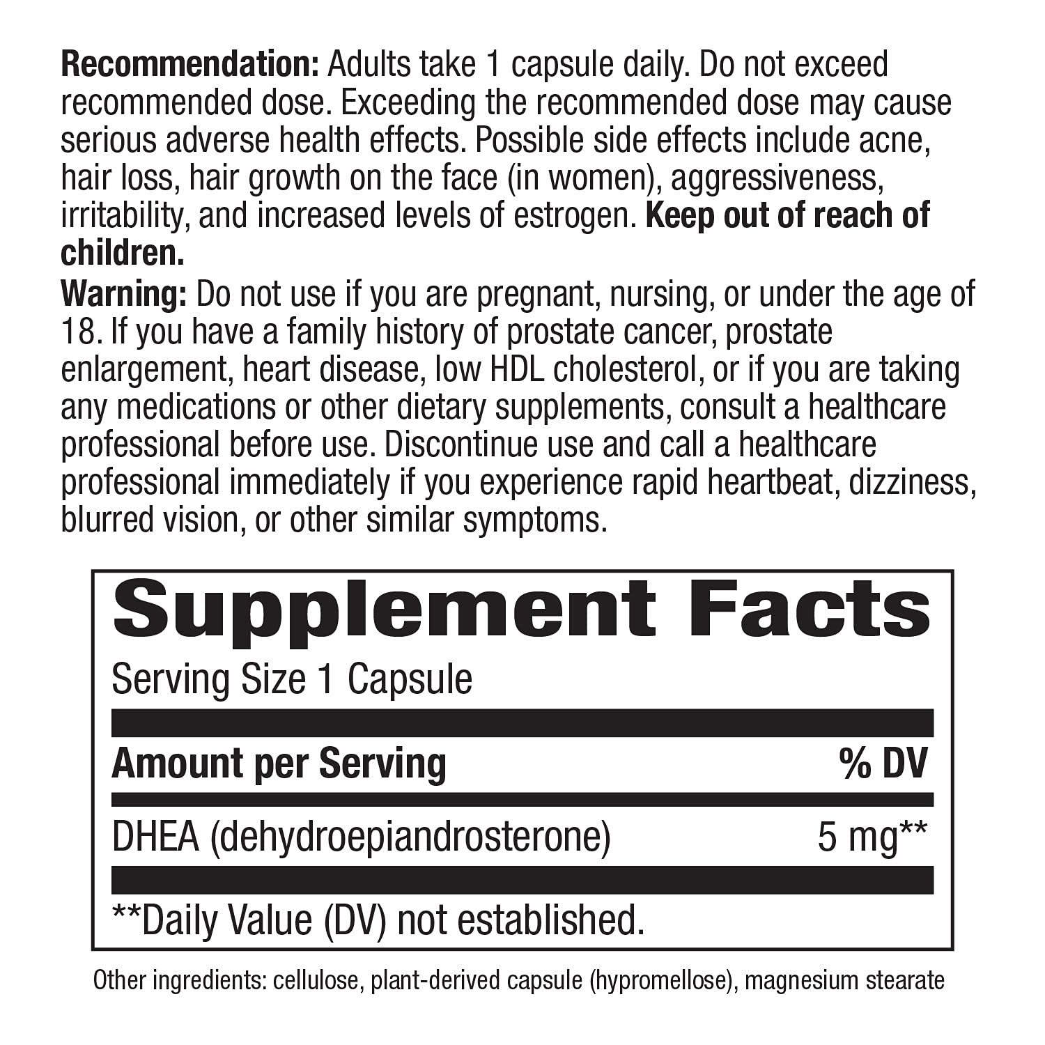 Foto 3 pulgar | Suplemento Nature's Way Youthful You Dhea 5 Mg 60 Cápsulas - Venta Internacional.