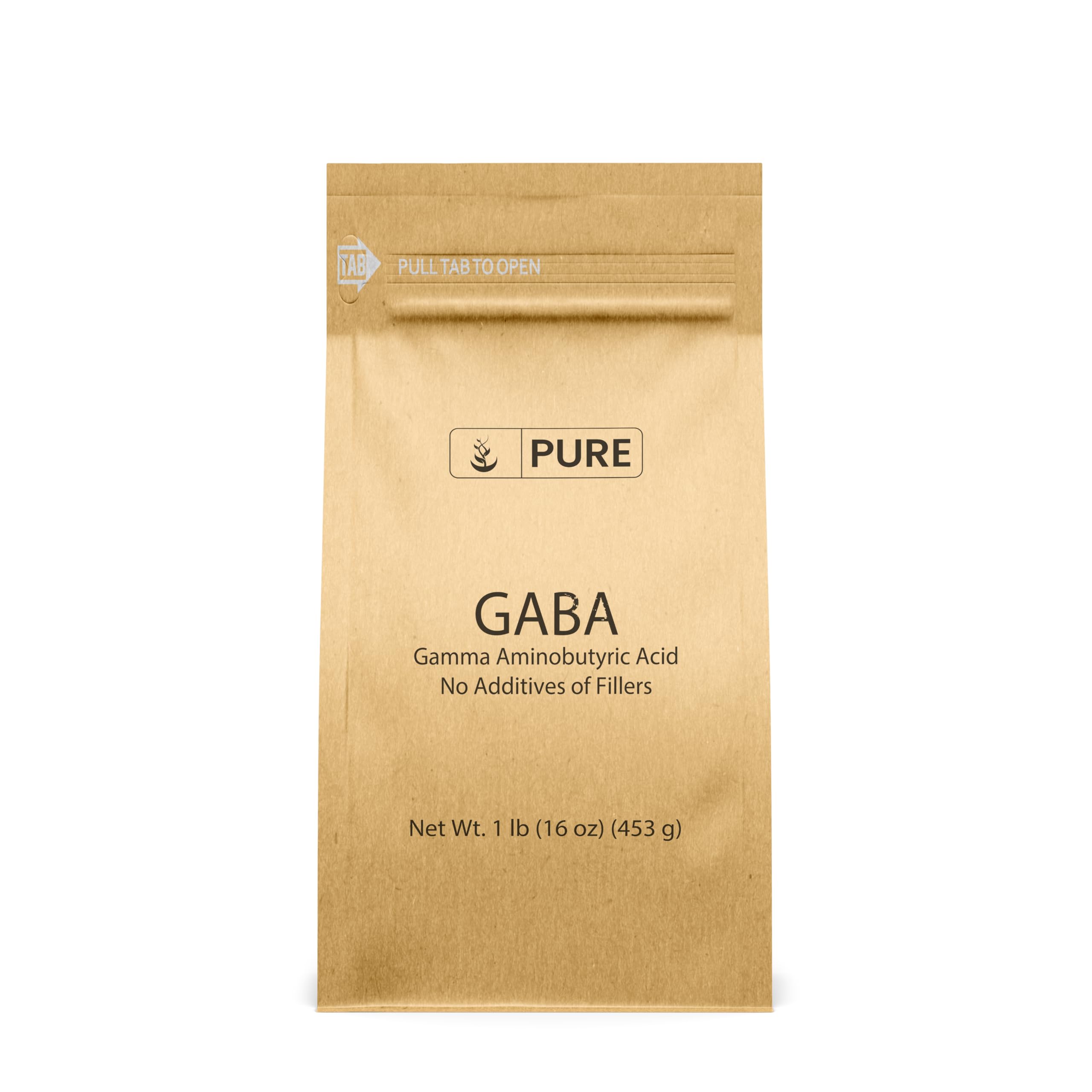 Foto 2 pulgar | Suplemento Pure Original Ingredients (gaba) En Polvo, 454 G - Venta Internacional.