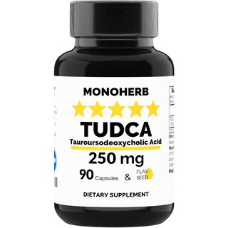 Foto 1 | Suplemento Monoherb Tudca Ácido Tauroursodesoxicólico 250 Mg 90 Cápsulas - Venta Internacional.