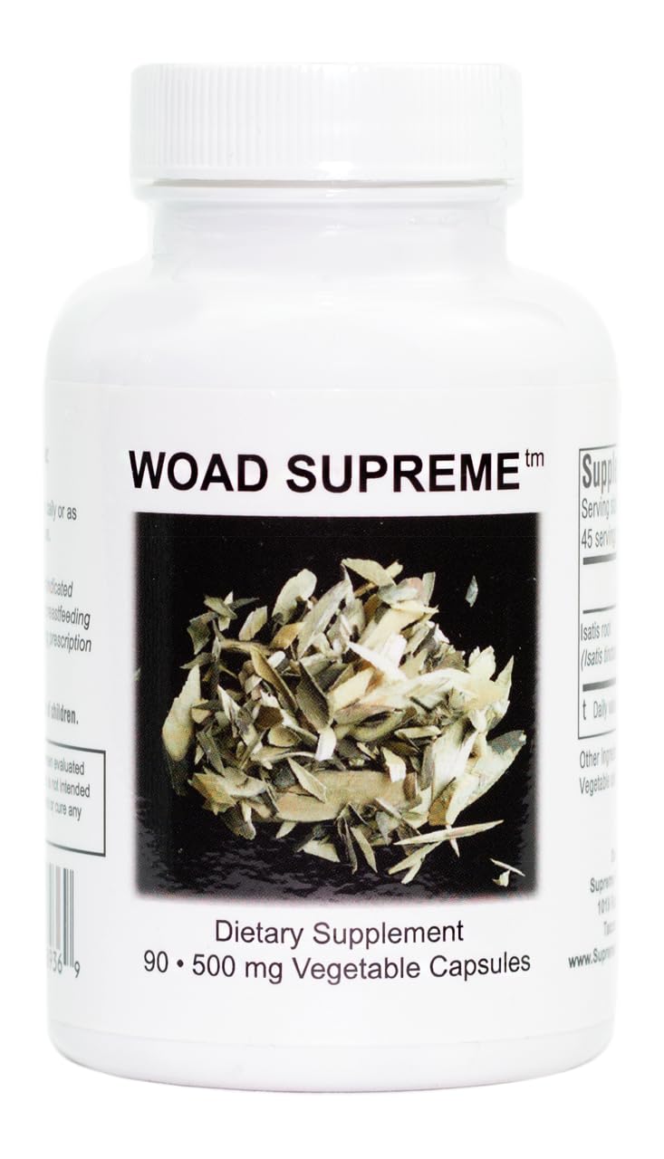 Foto 2 pulgar | Supreme Nutrition Woad Supreme 90 Cápsulas Puras De Raíz De Isatis - Venta Internacional.