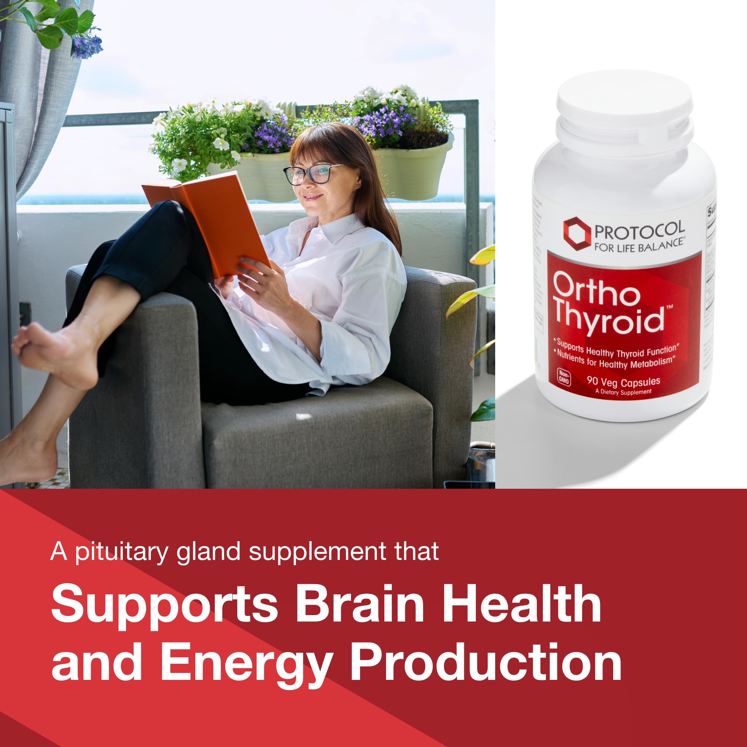 Foto 4 pulgar | Supplement Protocol Ortho Thyroid 90 Cápsulas Vegetarianas - Venta Internacional.