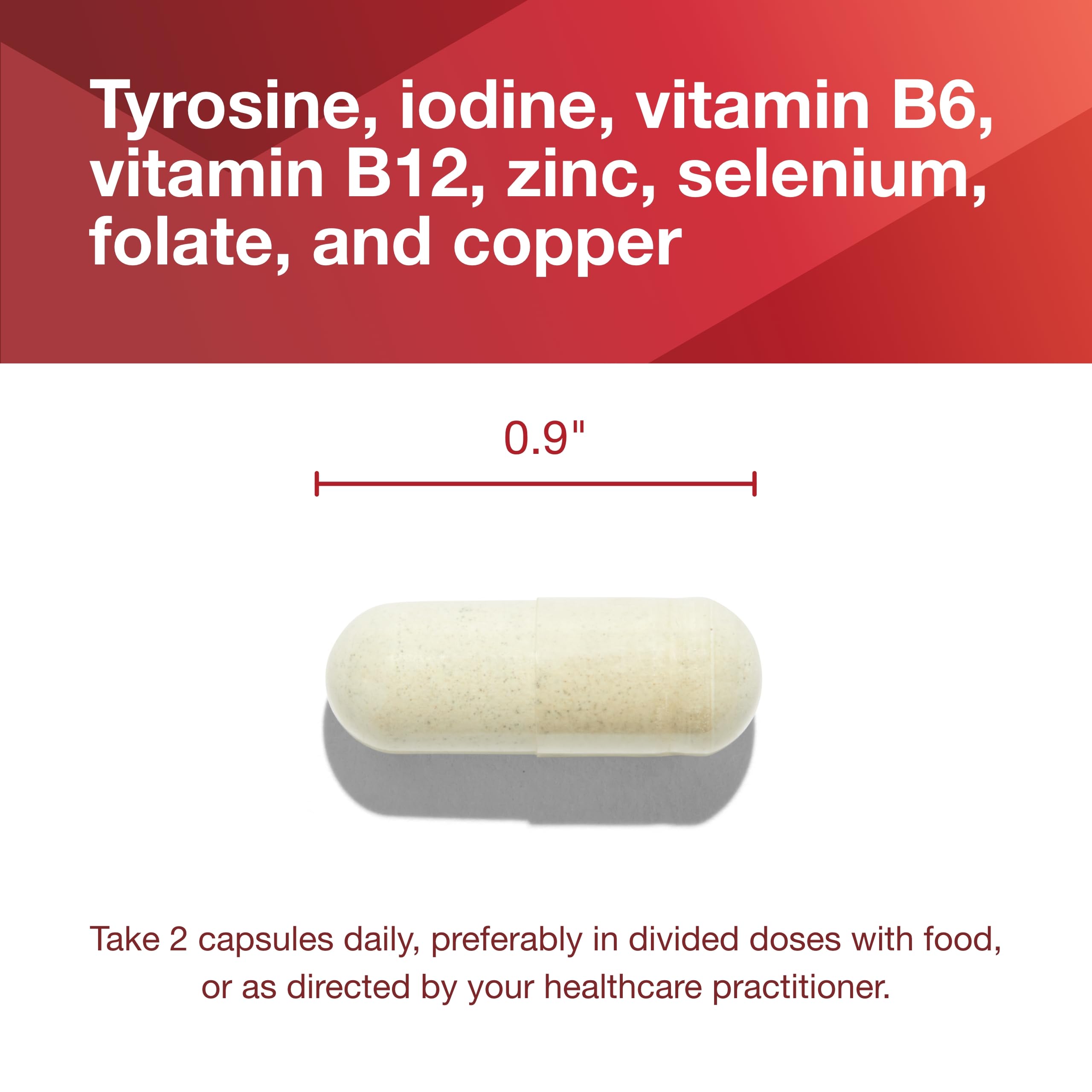 Foto 8 pulgar | Supplement Protocol Ortho Thyroid 90 Cápsulas Vegetarianas - Venta Internacional.