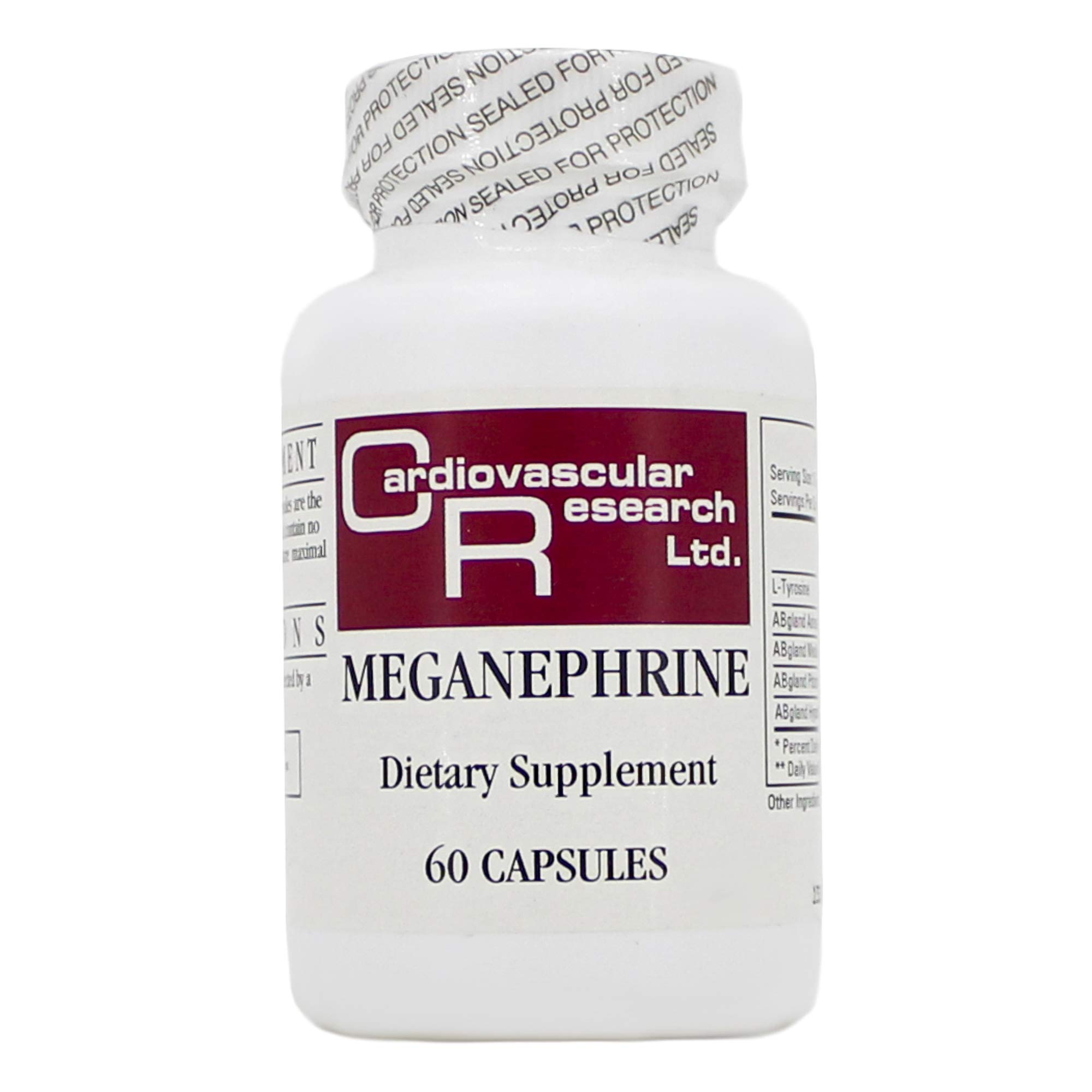 Suplemento Ecological Formulas Con Meganefrina, 60 Cápsulas - Venta Internacional.