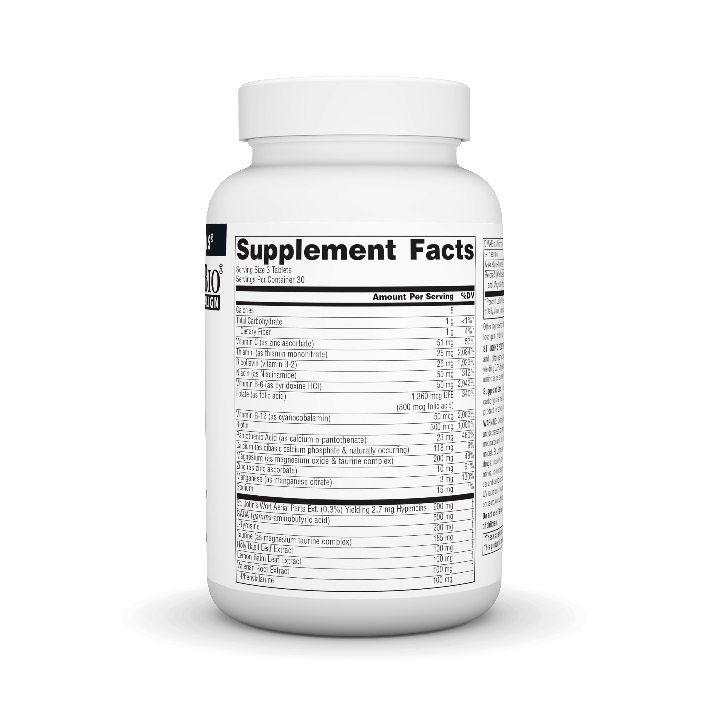 Foto 3 pulgar | Supplement Source Naturals St. John's Positive Thoughts 90 Comprimidos - Venta Internacional.