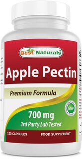 Foto 1 | Suplemento Best Naturals, Pectina De Manzana, 700 Mg, 120 Cápsulas - Venta Internacional.