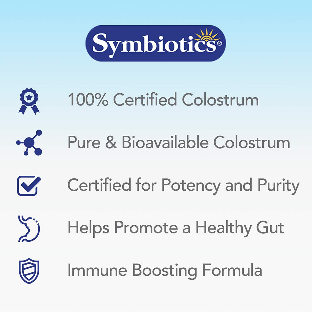 Foto 8 pulgar | Suplemento Symbiotics Colostrum Chewables Plus 120 Comprimidos - Venta Internacional.