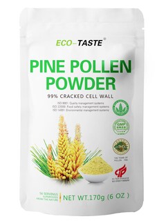 Foto 1 | Polen De Pino En Polvo Eco-taste 180 Ml De Pinus Tabuliformis Cosechado En Estado Silvestre - Venta Internacional.