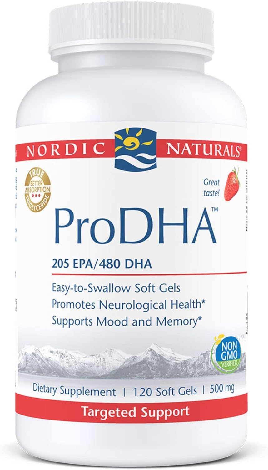 Foto 2 pulgar | Suplemento Nordic Naturals Prodha Strawberry 120 Geles Blandos - Venta Internacional.
