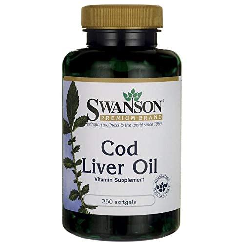 Foto 1 | Suplemento De Aceite De Hígado De Bacalao Swanson 1250 Ui De Vitamina A/135 Ui D - Venta Internacional.