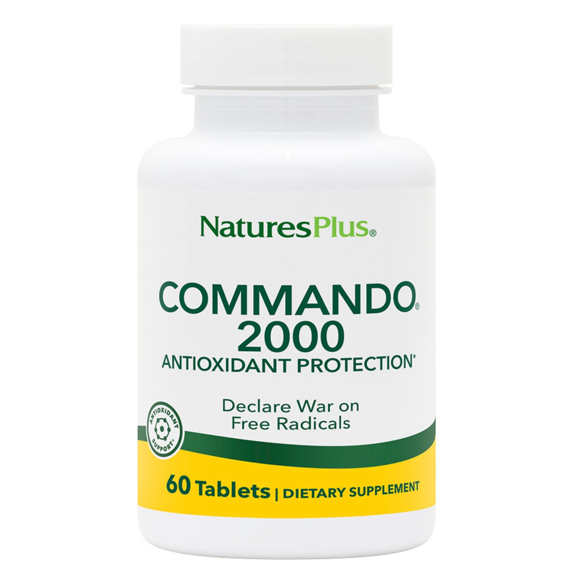 Foto 2 pulgar | Suplemento Natures Plus Commando 2000 60 Tabletas - Venta Internacional.