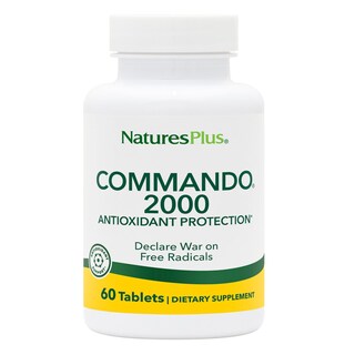 Foto 1 | Suplemento Natures Plus Commando 2000 60 Tabletas - Venta Internacional.