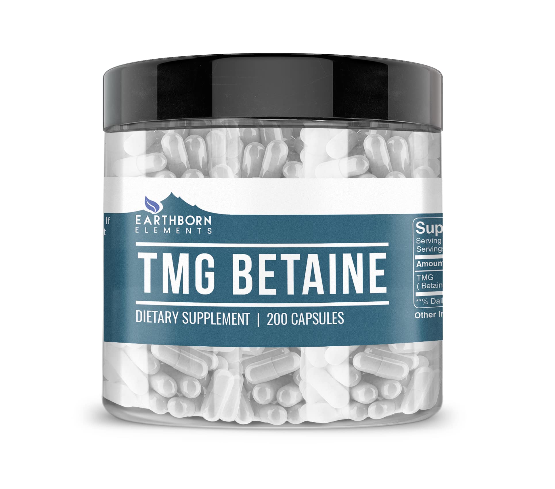 Foto 1 | Suplemento Dietético Earthborn Elements Tmg Betaine 200 Cápsulas - Venta Internacional.
