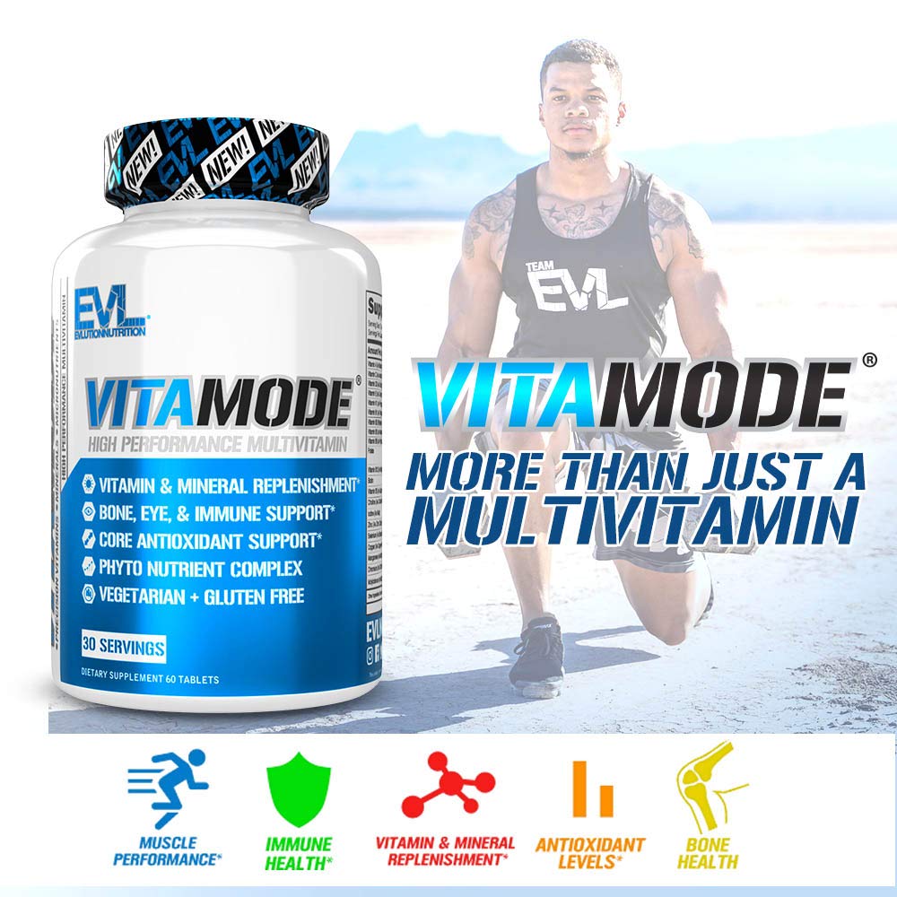 Foto 7 | Multivitamínico Evlution Evl Advanced Daily Para Hombres - Venta Internacional.