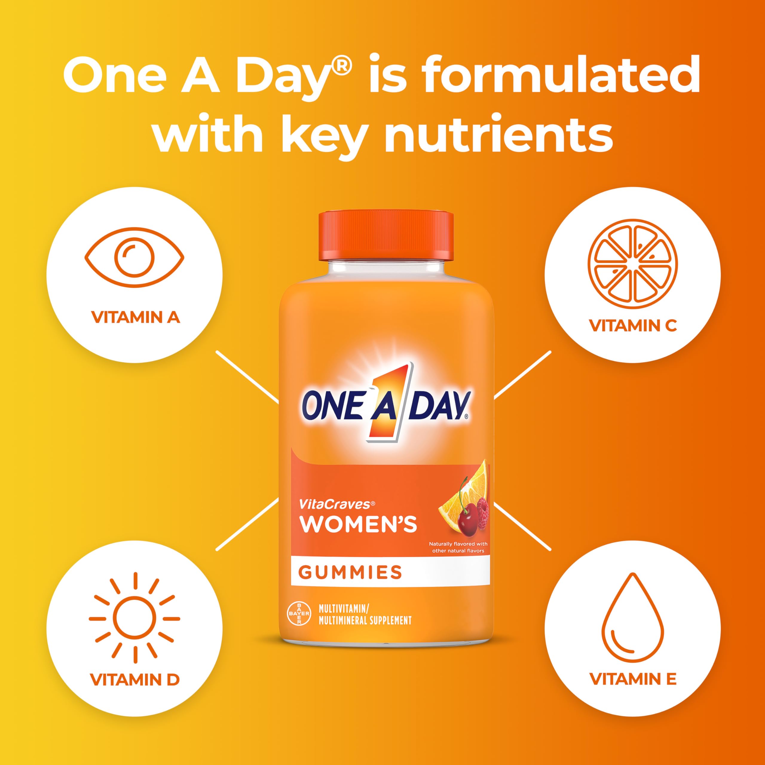 Foto 3 pulgar | Gomitas Multivitamínicas, Una Vez Al Día, Para Mujeres, 170 Unidades - Venta Internacional.