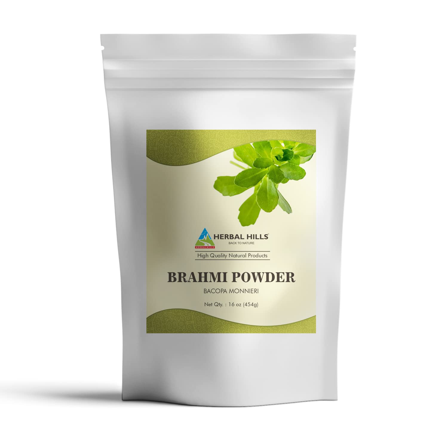 Foto 2 pulgar | Bacopa Monnieri Powder Herbal Hills Brahmi Para El Cuidado Del Cabello, 454 G - Venta Internacional.