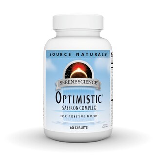 Foto 1 | Complemento De Azafrán Serene Science Optimistic De Supplement Source Naturals, 60 Comprimidos - Venta Internacional.