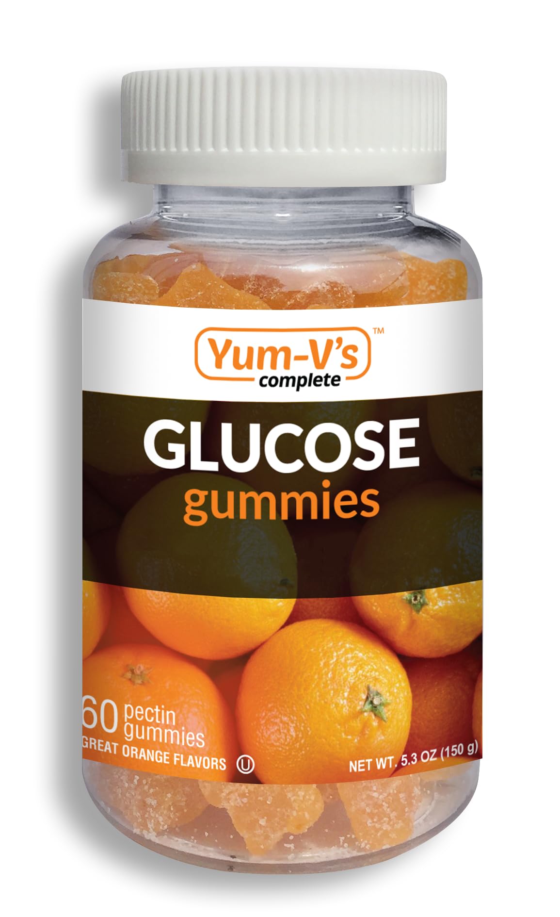 Foto 2 pulgar | Complementa Las Gomitas De Glucosa Yumvs Complete De Yum-v, 60 Unidades - Venta Internacional.