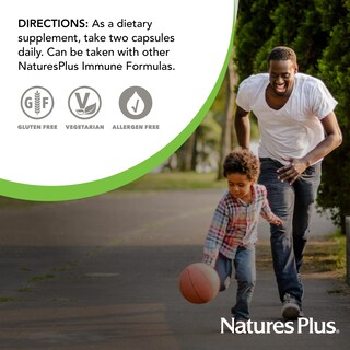 Foto 5 | Suplemento Naturesplus Immune Boost 60 Tabletas Con Vitaminas - Venta Internacional.