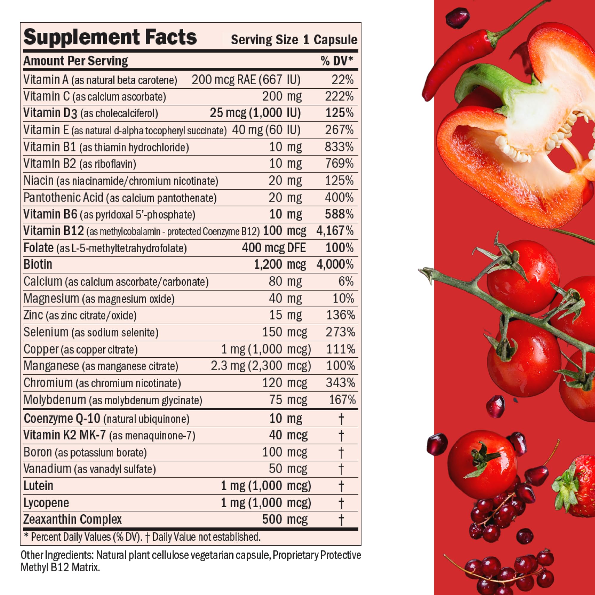Foto 2 | Multivitamínico Andrew Lessman Essential-1 30 Cápsulas - Venta Internacional.