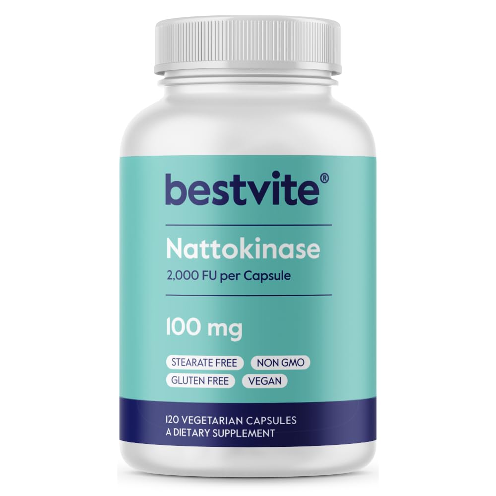 Foto 2 pulgar | Suplemento Bestvite Nattokinase 100 Mg (2000 Fu) 120 Cápsulas - Venta Internacional.