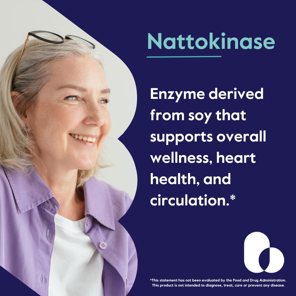 Foto 5 pulgar | Suplemento Bestvite Nattokinase 100 Mg (2000 Fu) 120 Cápsulas - Venta Internacional.