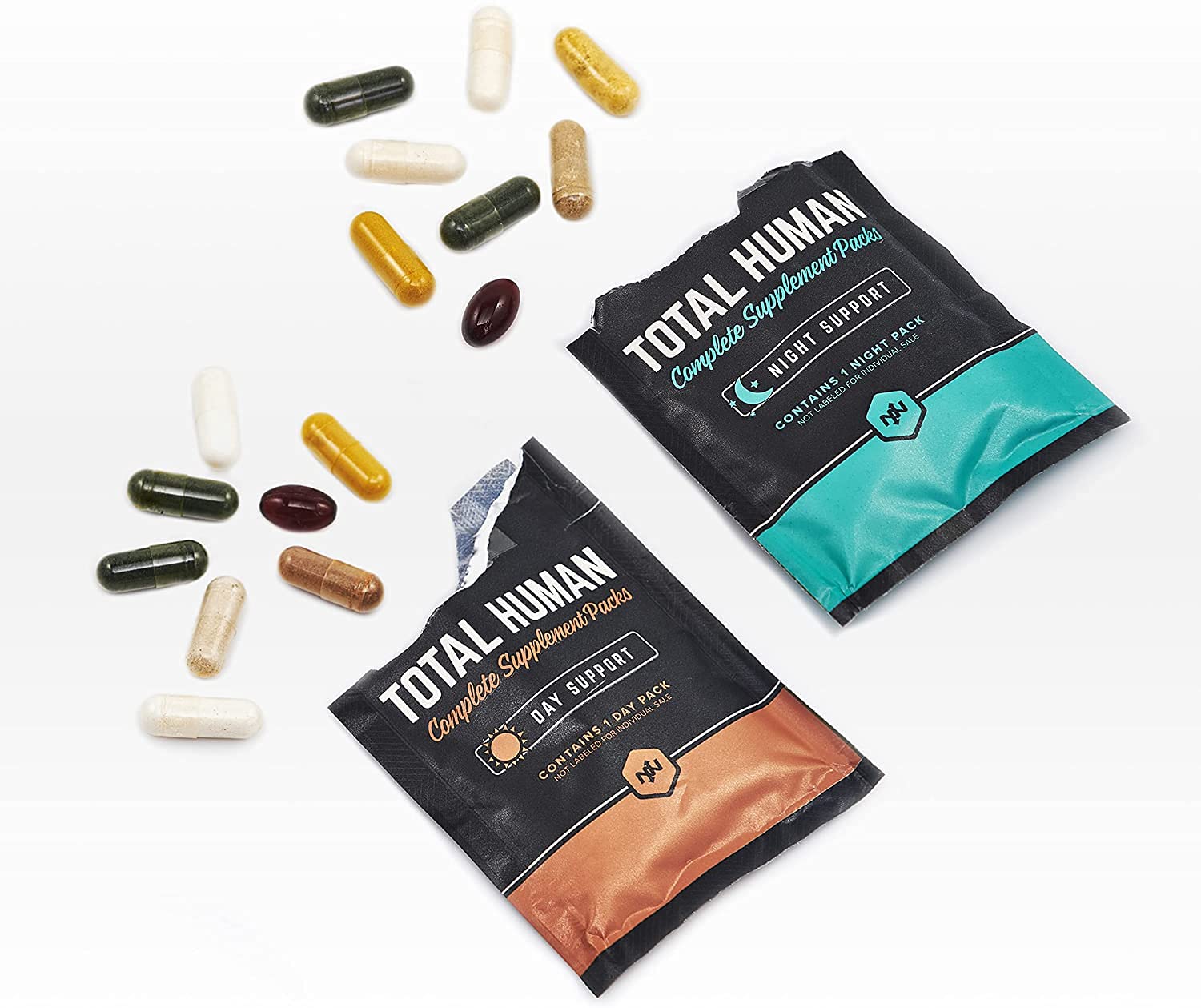 Foto 2 pulgar | Paquetes De Vitaminas Onnit Suministro Total Para El Día Y La Noche Para 7 Días - Venta Internacional.