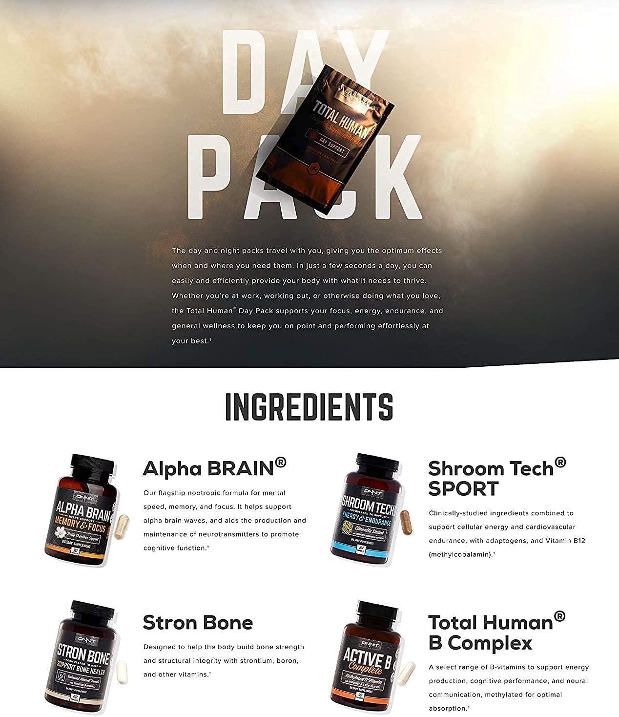 Foto 5 pulgar | Paquetes De Vitaminas Onnit Suministro Total Para El Día Y La Noche Para 7 Días - Venta Internacional.