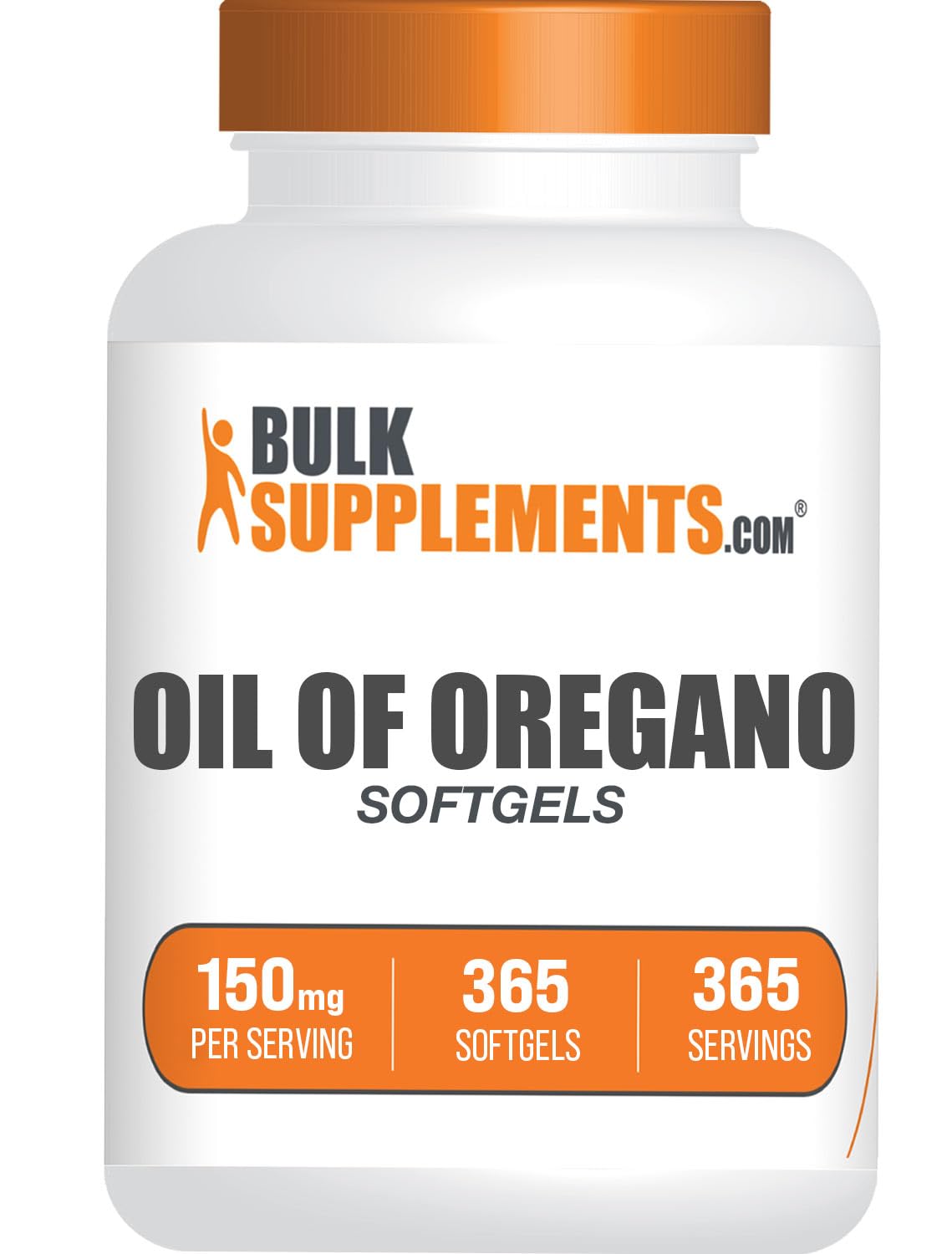 Foto 2 pulgar | Suplemento Bulksupplements.com Cápsulas Blandas De Aceite De Orégano De 150 Mg - Venta Internacional.