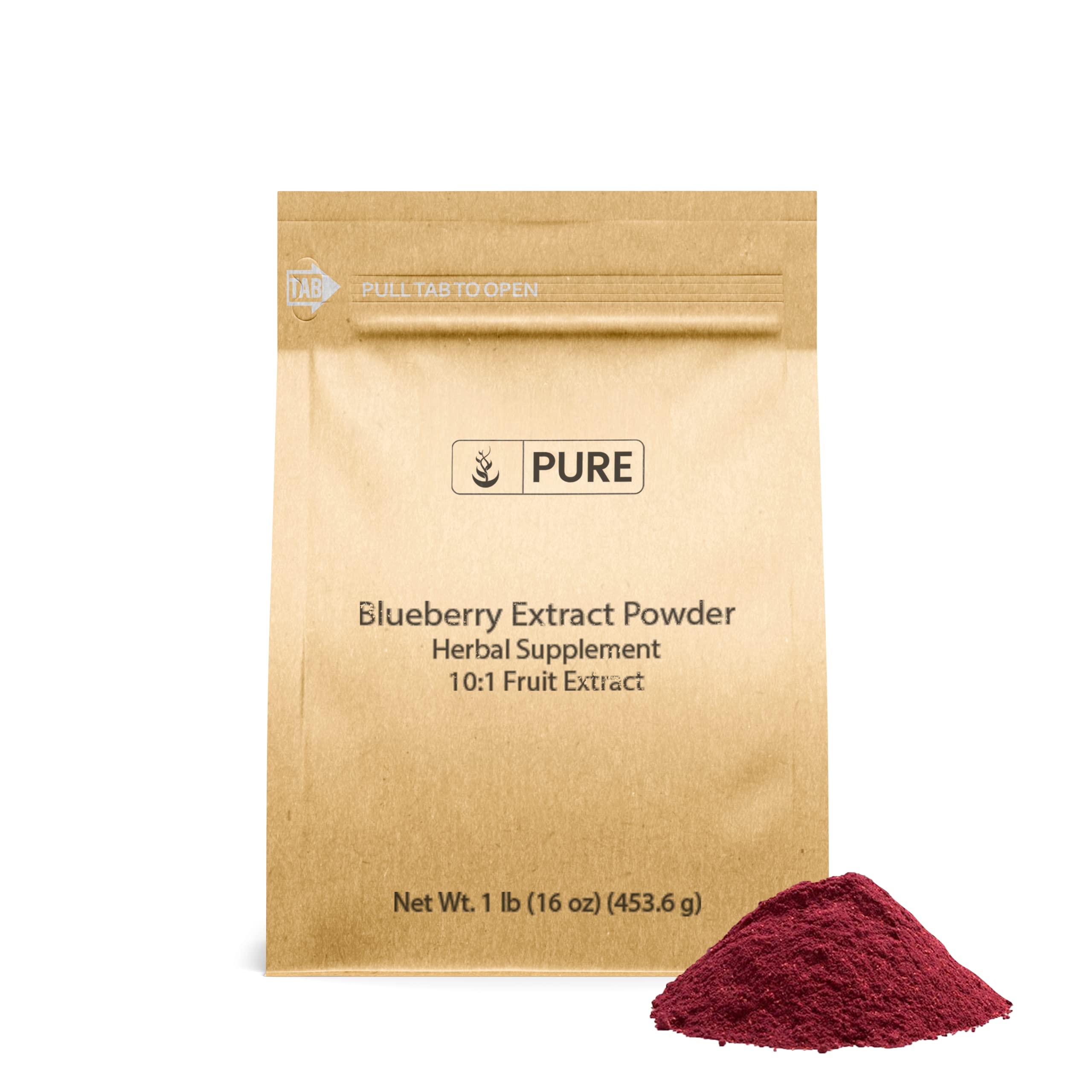 Suplemento Pure Original Ingredients: Extracto De Arándano En Polvo - Venta Internacional.