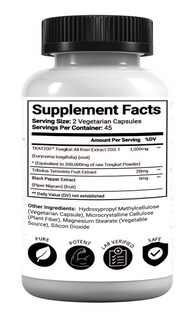 Foto 7 | Extracto De Longjack Tongkat Ali De Supplement Research Labs, 200 Ml - Venta Internacional.