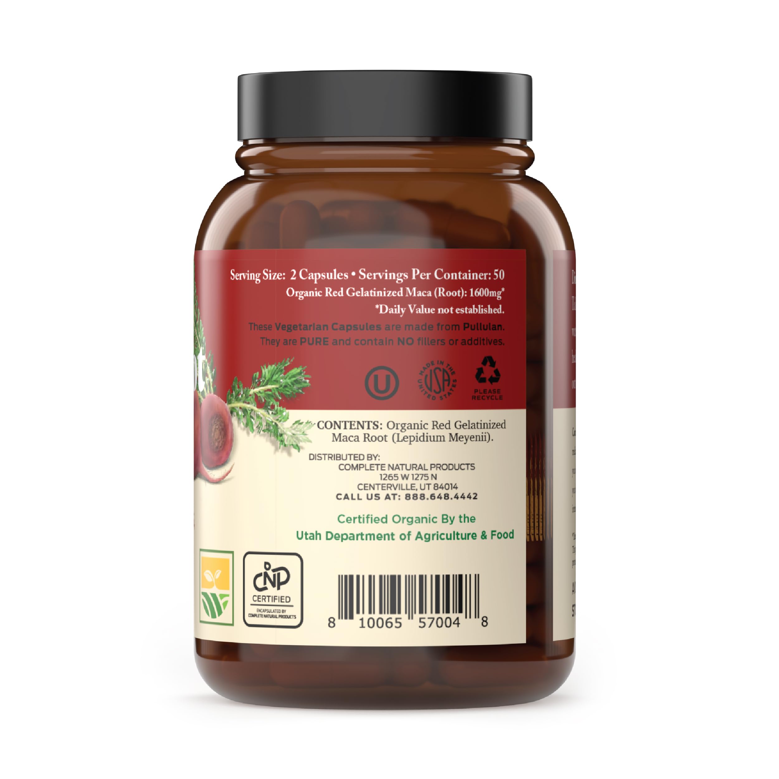 Foto 3 pulgar | Suplemento Completo De Productos Naturales En Polvo De Raíz De Maca Pura - Venta Internacional.