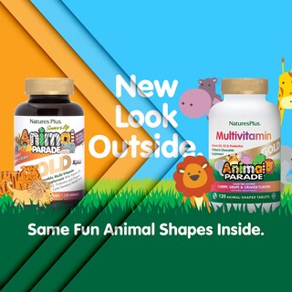 Foto 2 | Multivitamínico Naturesplus Animal Parade Gold Kids 120 Comprimidos - Venta Internacional.