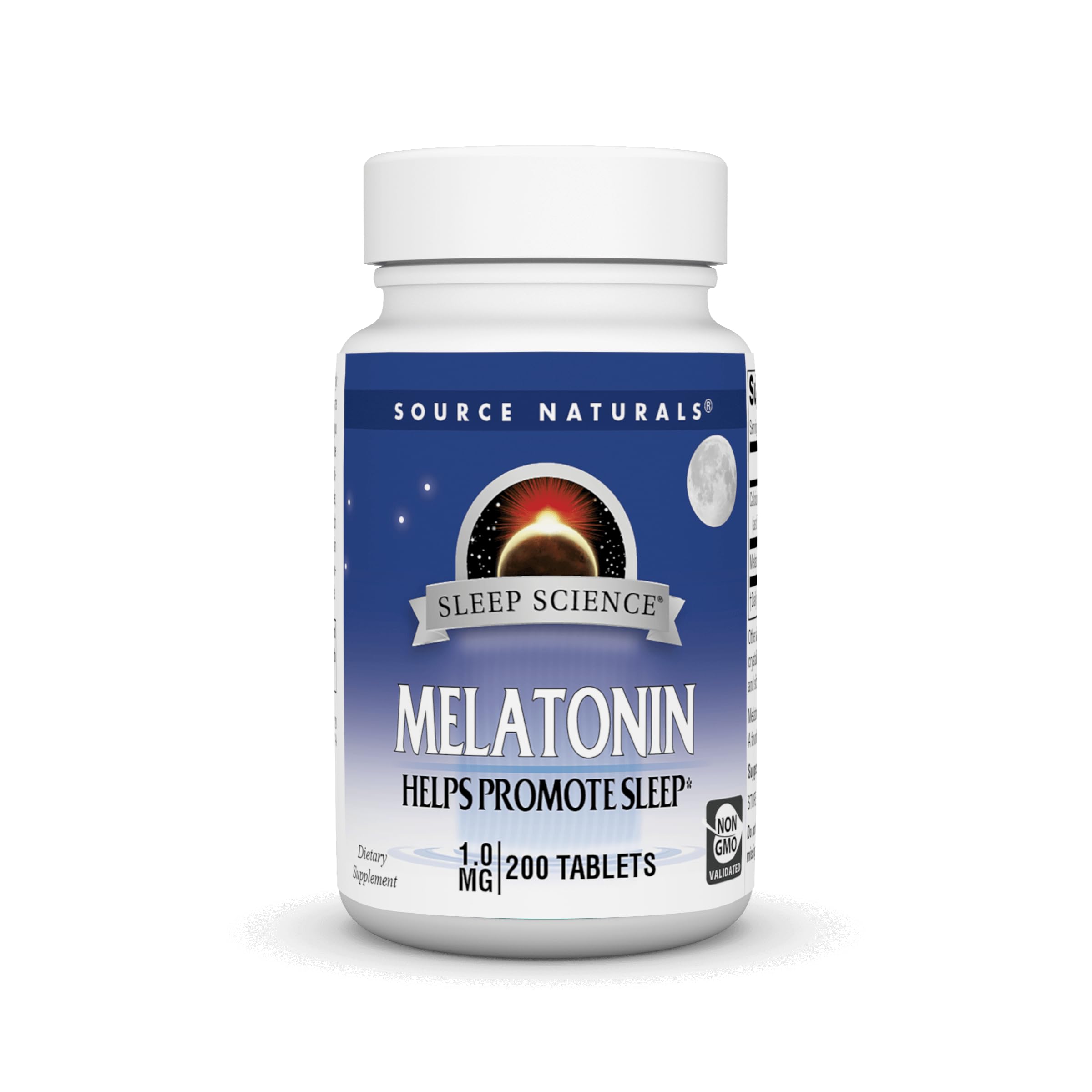 Foto 2 pulgar | Melatonina Supplement Source Naturals, 1 Mg, 200 Comprimidos - Venta Internacional.