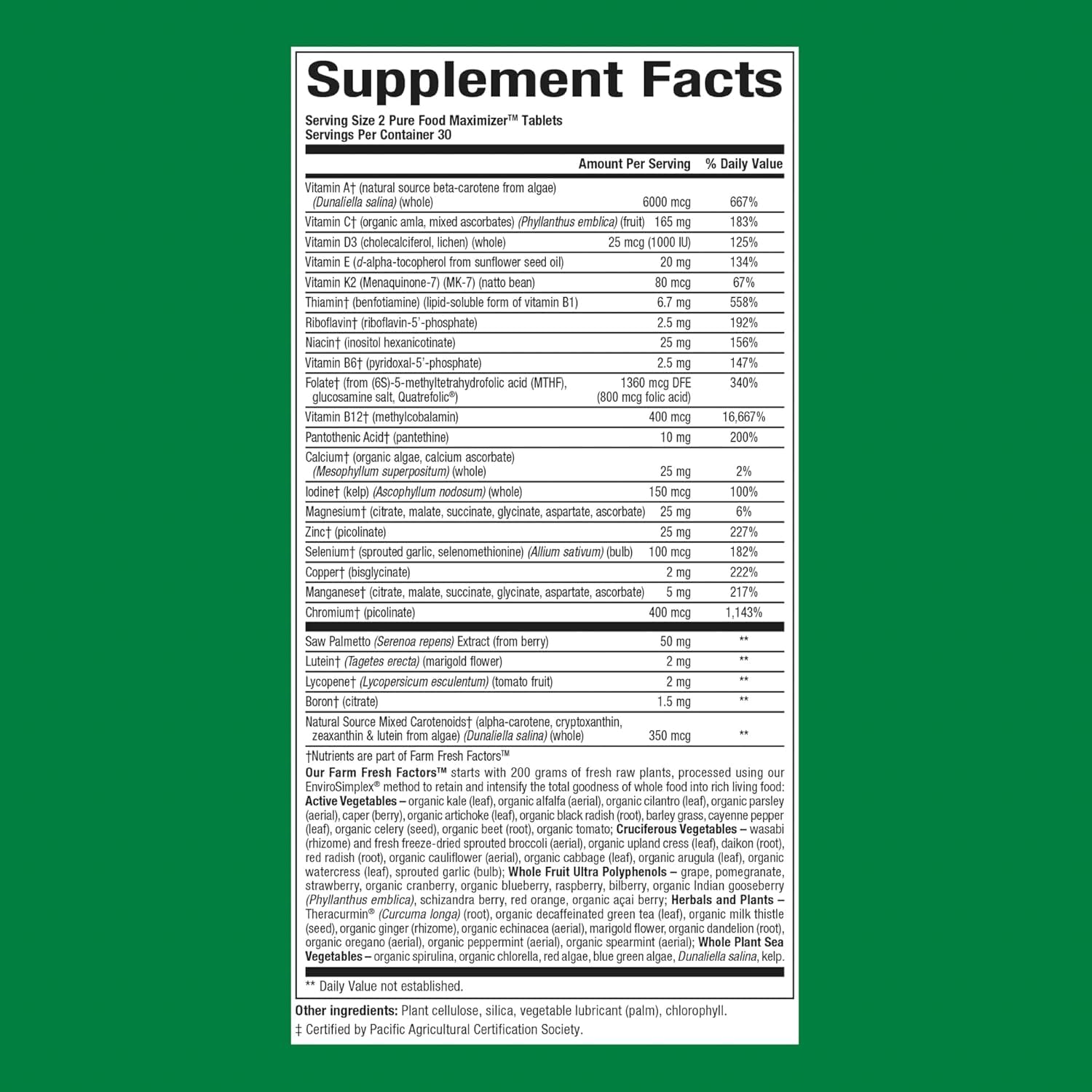 Foto 3 pulgar | Suplemento Multivitamínico Natural Factors Para Hombres Mayores De 50 Años, 60 Unidades - Venta Internacional.