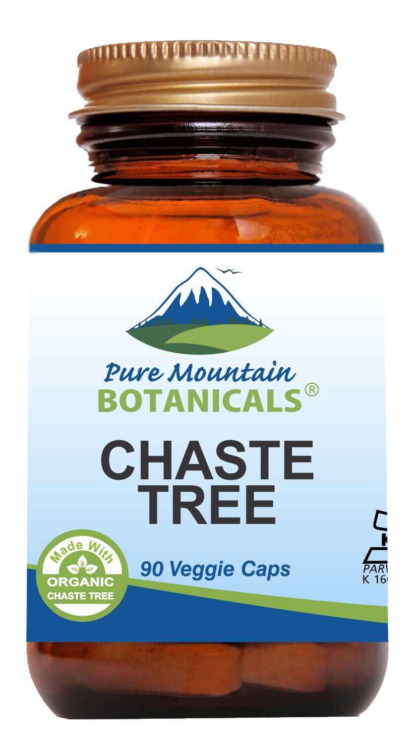 Foto 2 pulgar | Suplemento De Baya Casta De Pure Mountain Botanicals 400 Mg - Venta Internacional.
