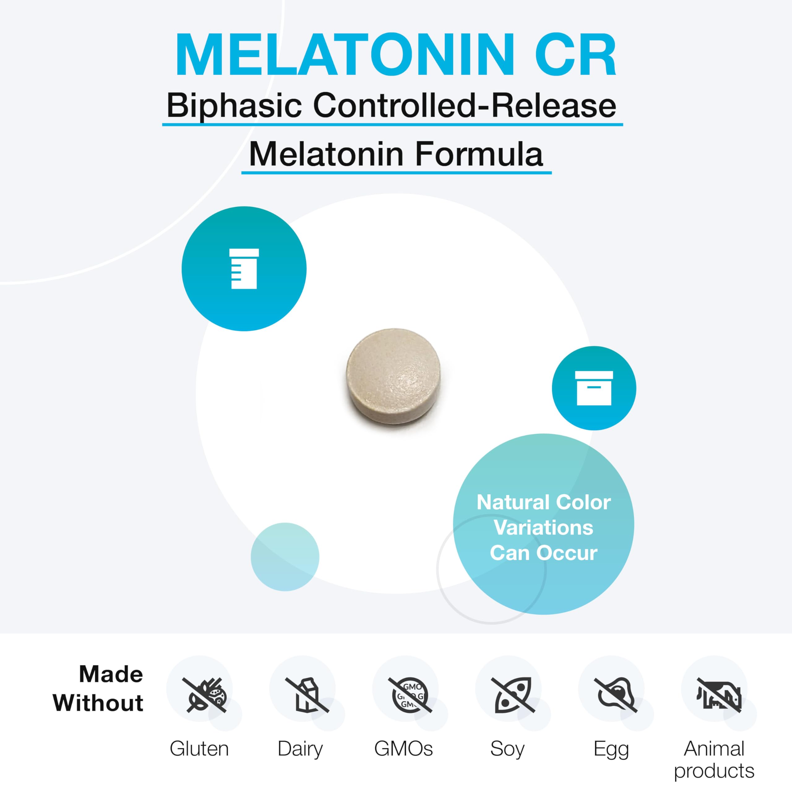 Foto 4 pulgar | Suplemento Xymogen Melatonin Cr 5 Mg Con Vitamina B6 90 Comprimidos - Venta Internacional.